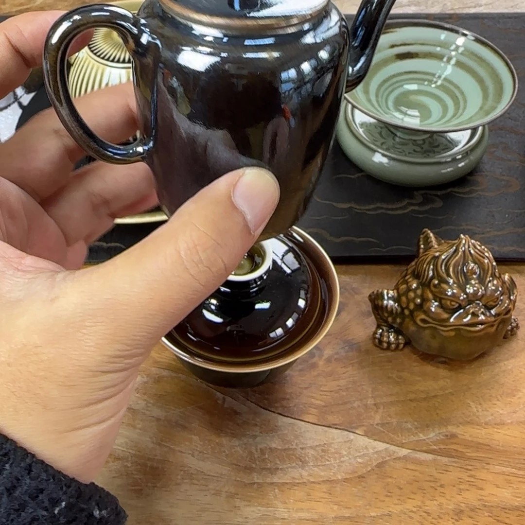 周***比茶盏白丁瓷坊作品