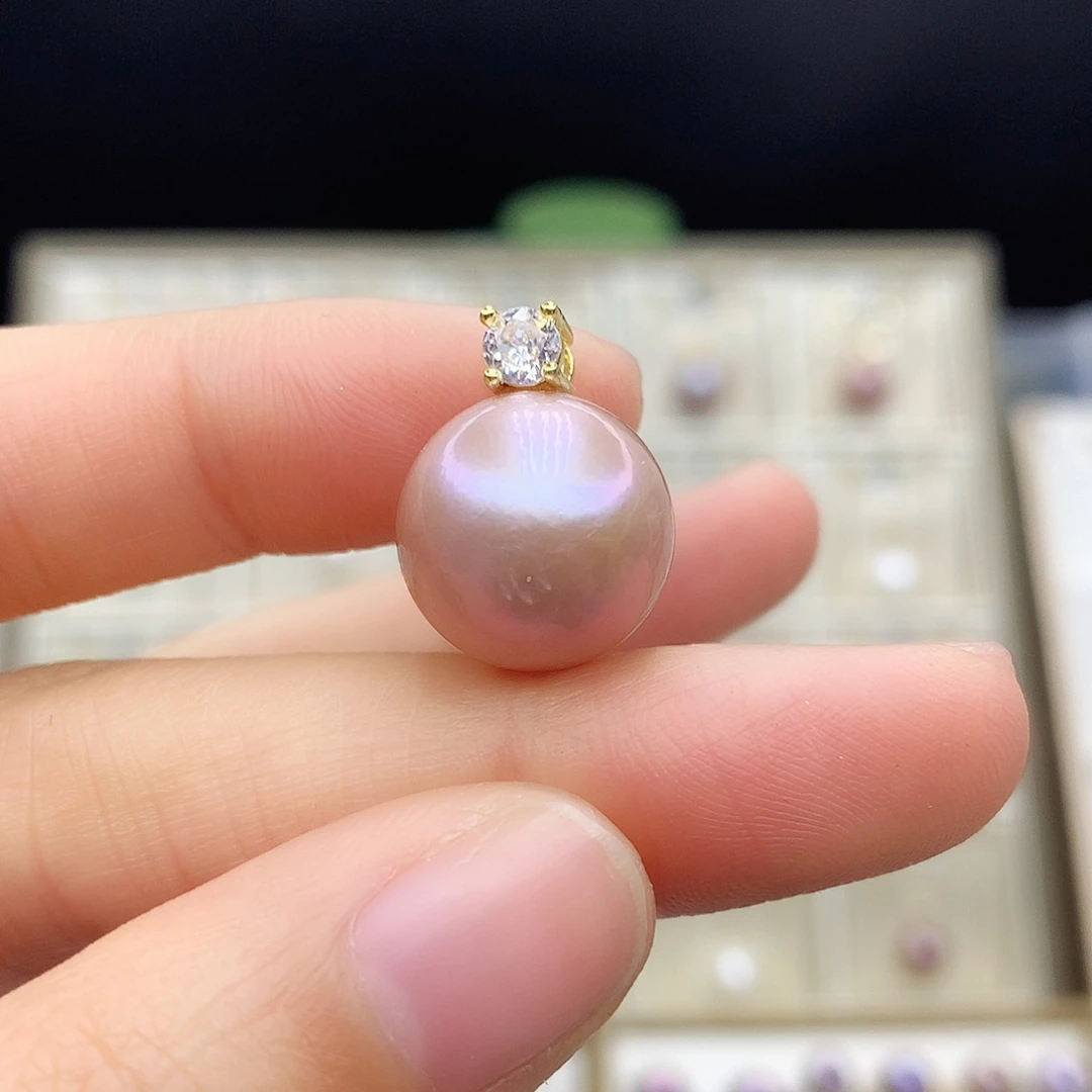 淡水珍珠颈饰合金