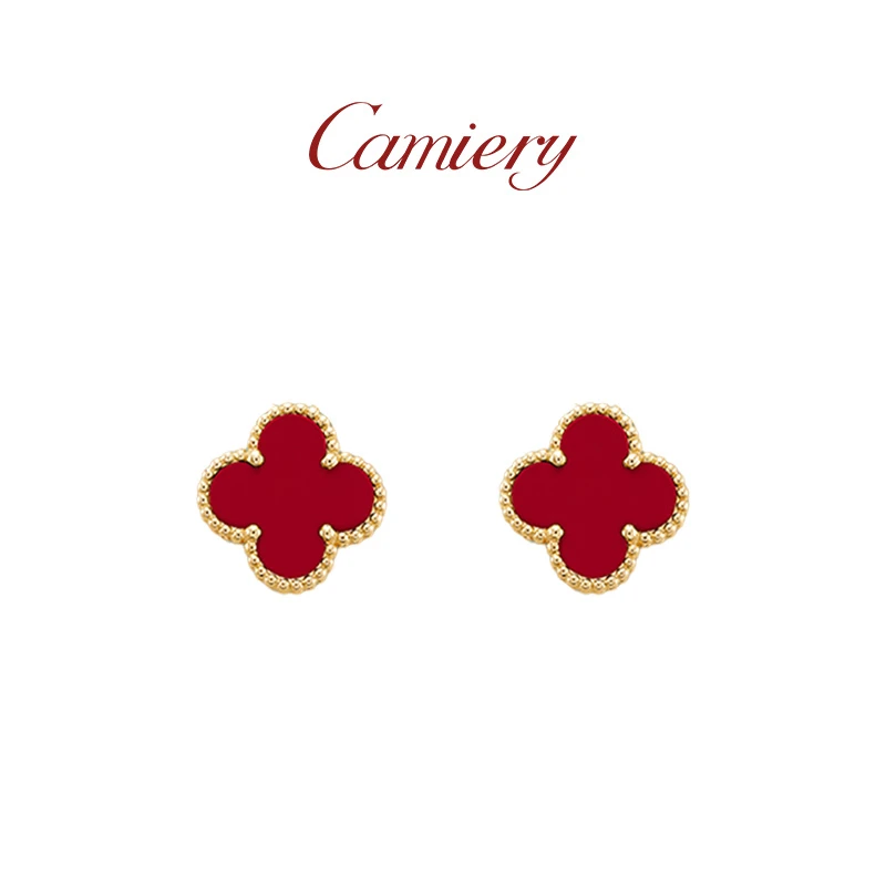 CAMIERY 气质百搭轻奢时尚高端五花耳钉四色