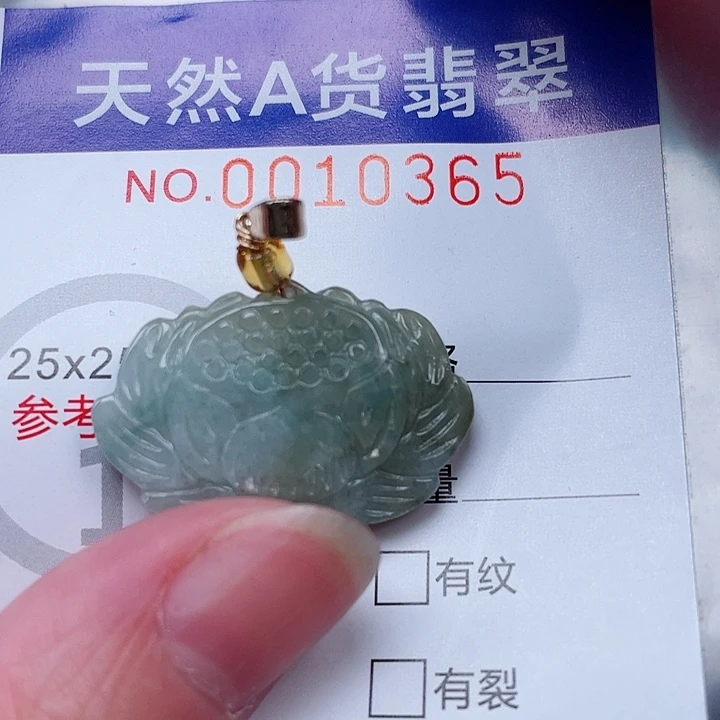 吊坠(赠链)未镶嵌翡翠