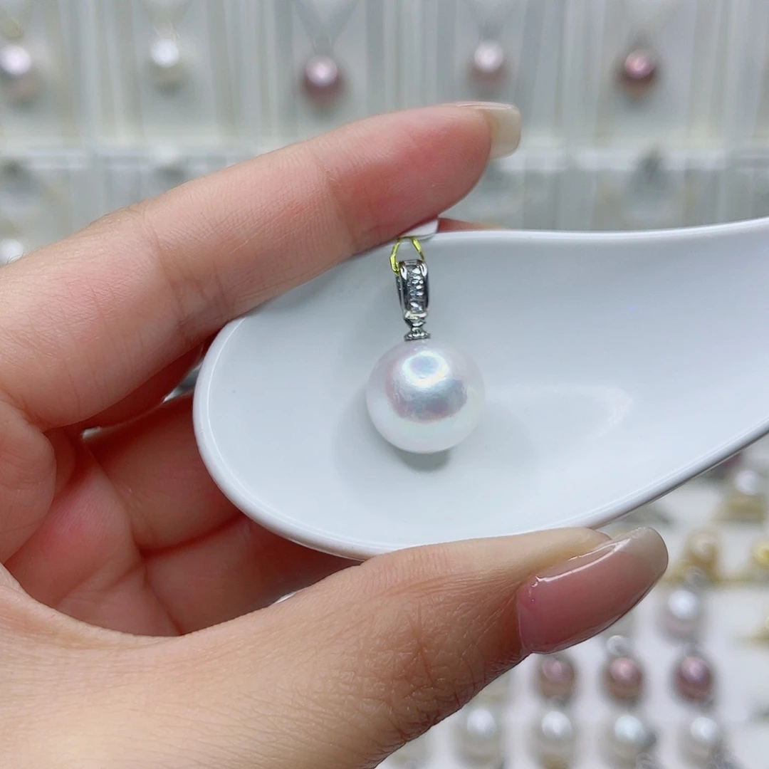 淡水珍珠未镶嵌吊坠(赠链)