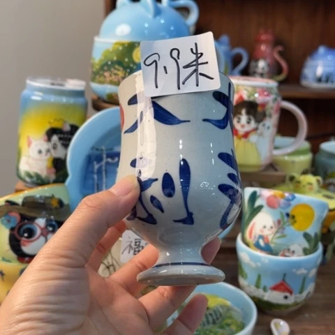 炉景德镇釉下手绘陶瓷
