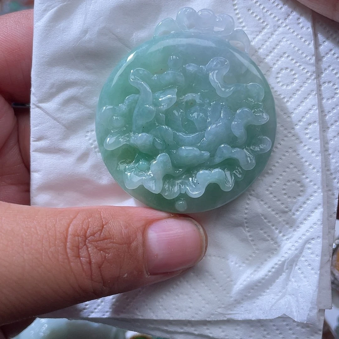 颈饰未镶嵌翡翠翡玉缘翡翠