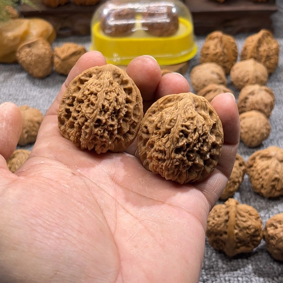 姬***政文玩核桃把件高炮南疆全品