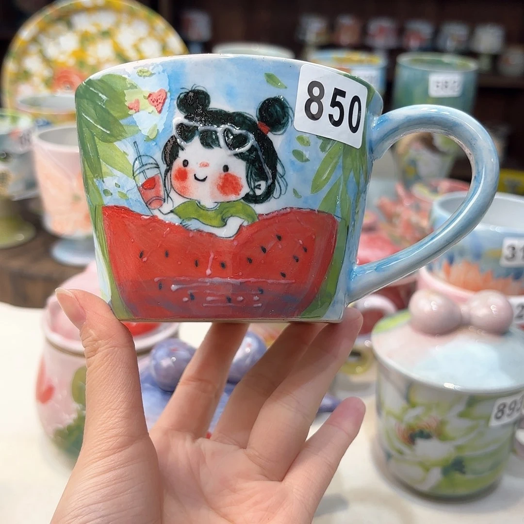 瓷片兔兔好可爱呀