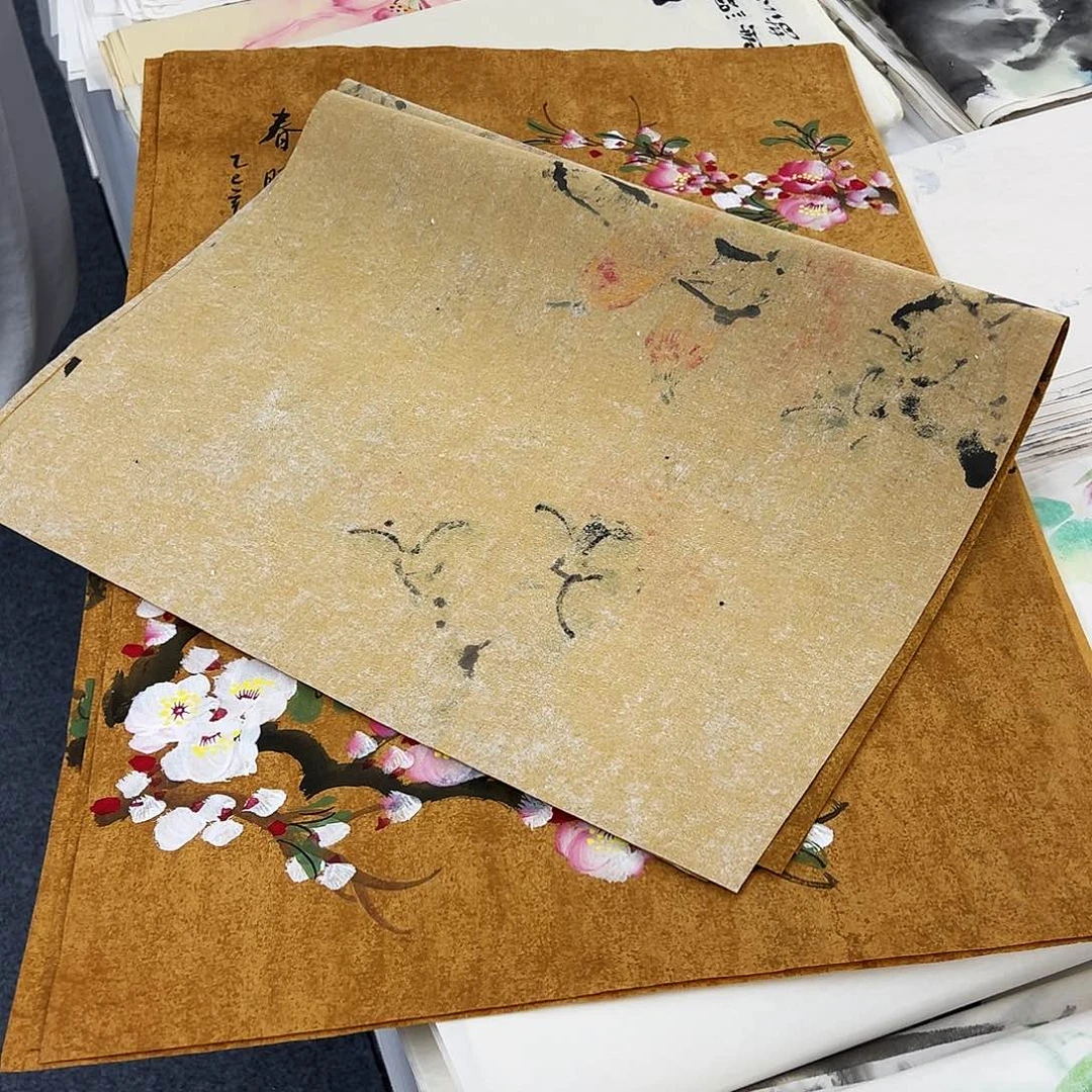 国画宣纸纯手绘字画