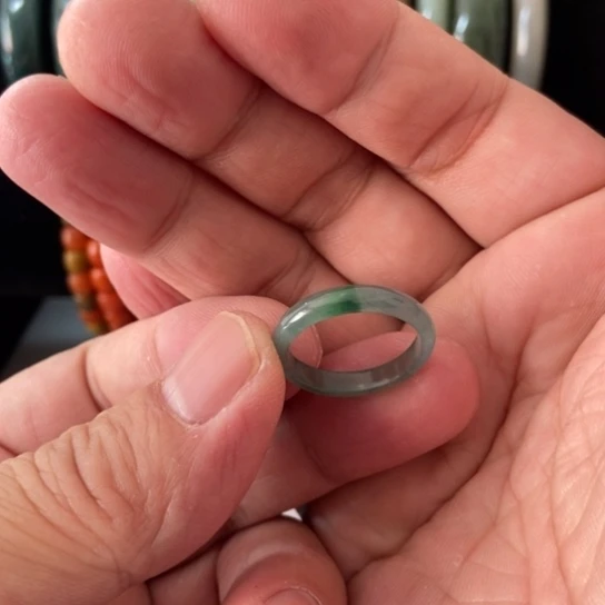 翡翠未镶嵌戒圈内径18.1