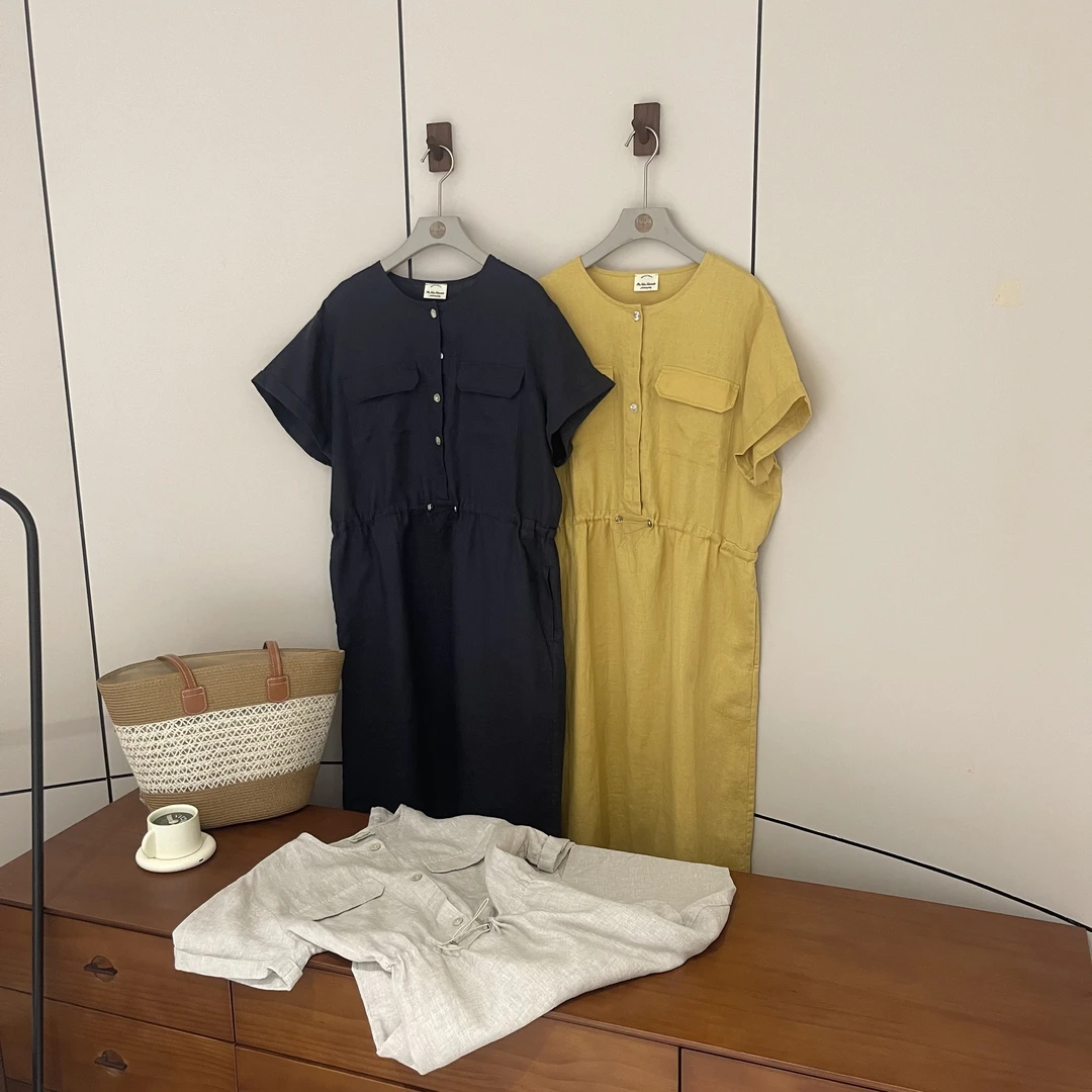 FUJIA STYLE新款气质时尚休闲百搭简约连衣裙Q25040