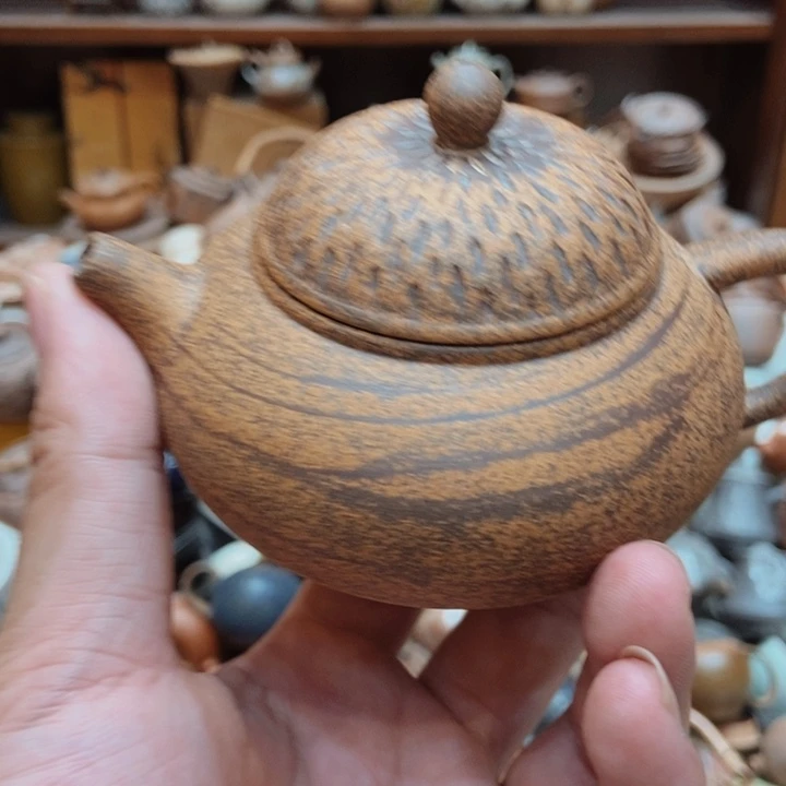 柴烧老岩泥高端茶器