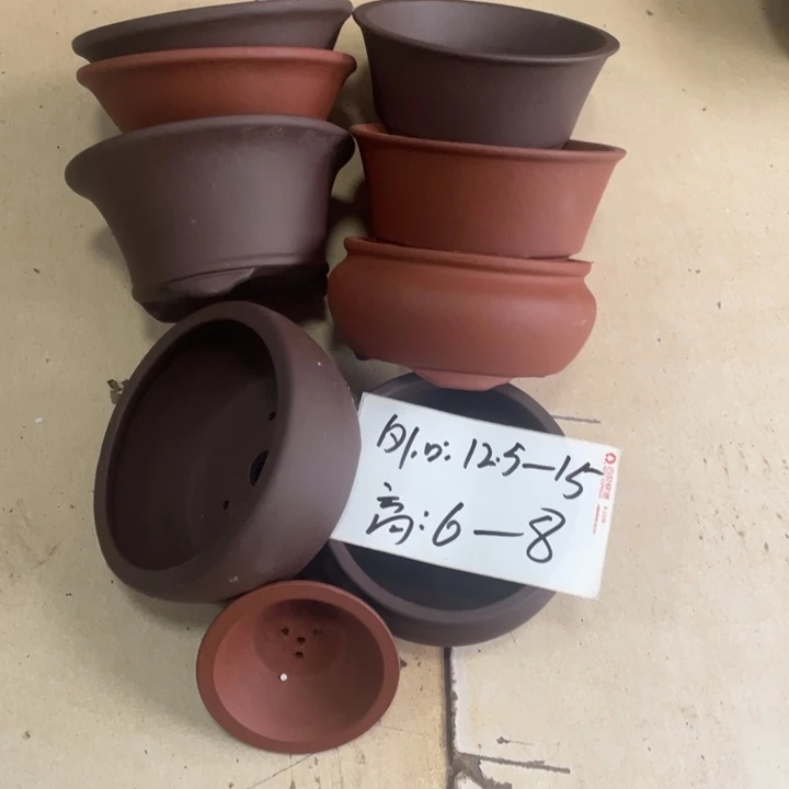 紫砂花盆花盆紫砂