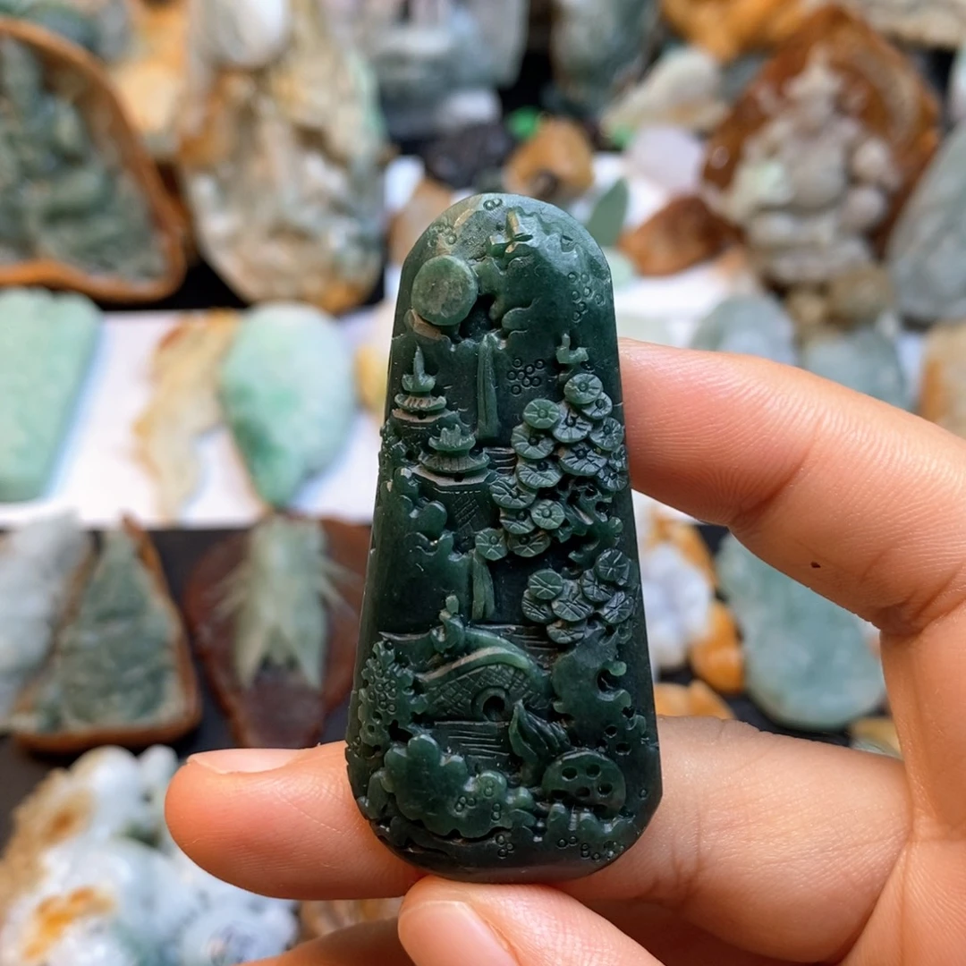 定制翡翠未镶嵌特色98