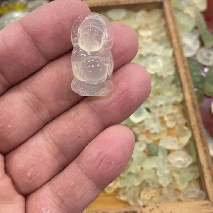 蛇纹石玉合金颈饰