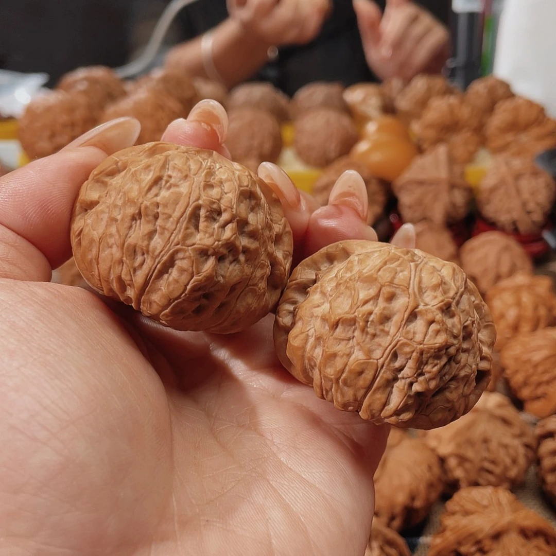 吊坠文玩核桃44凹底拱桥南瓜41