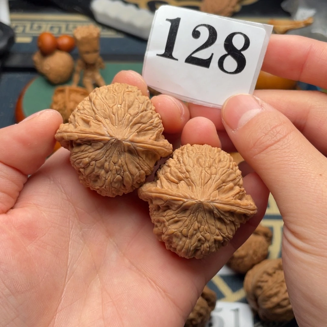 文玩核桃把件42全品泥鳅背128号