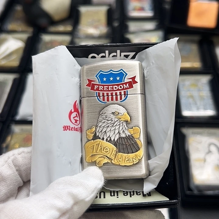 镜面公路鹰打火机