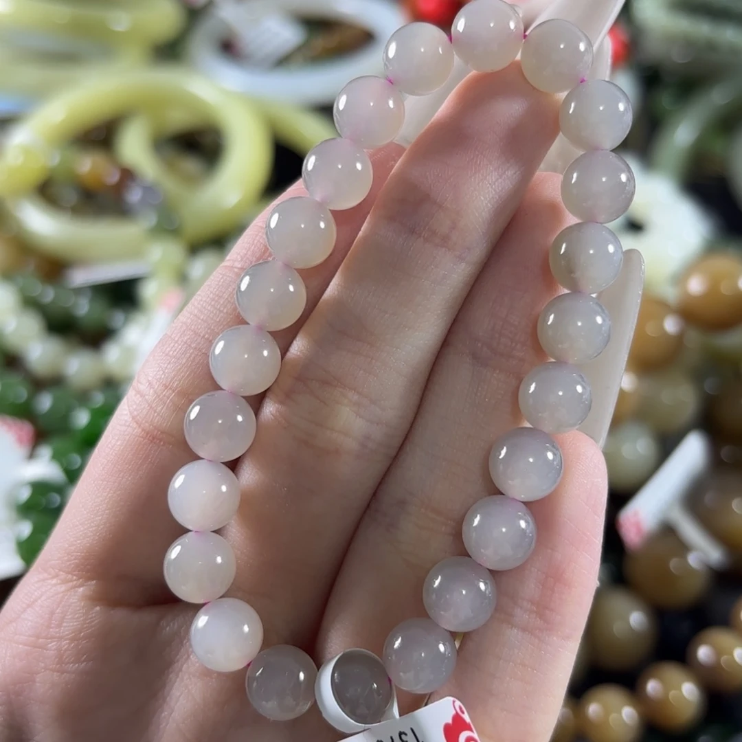 和田玉未镶嵌手链338