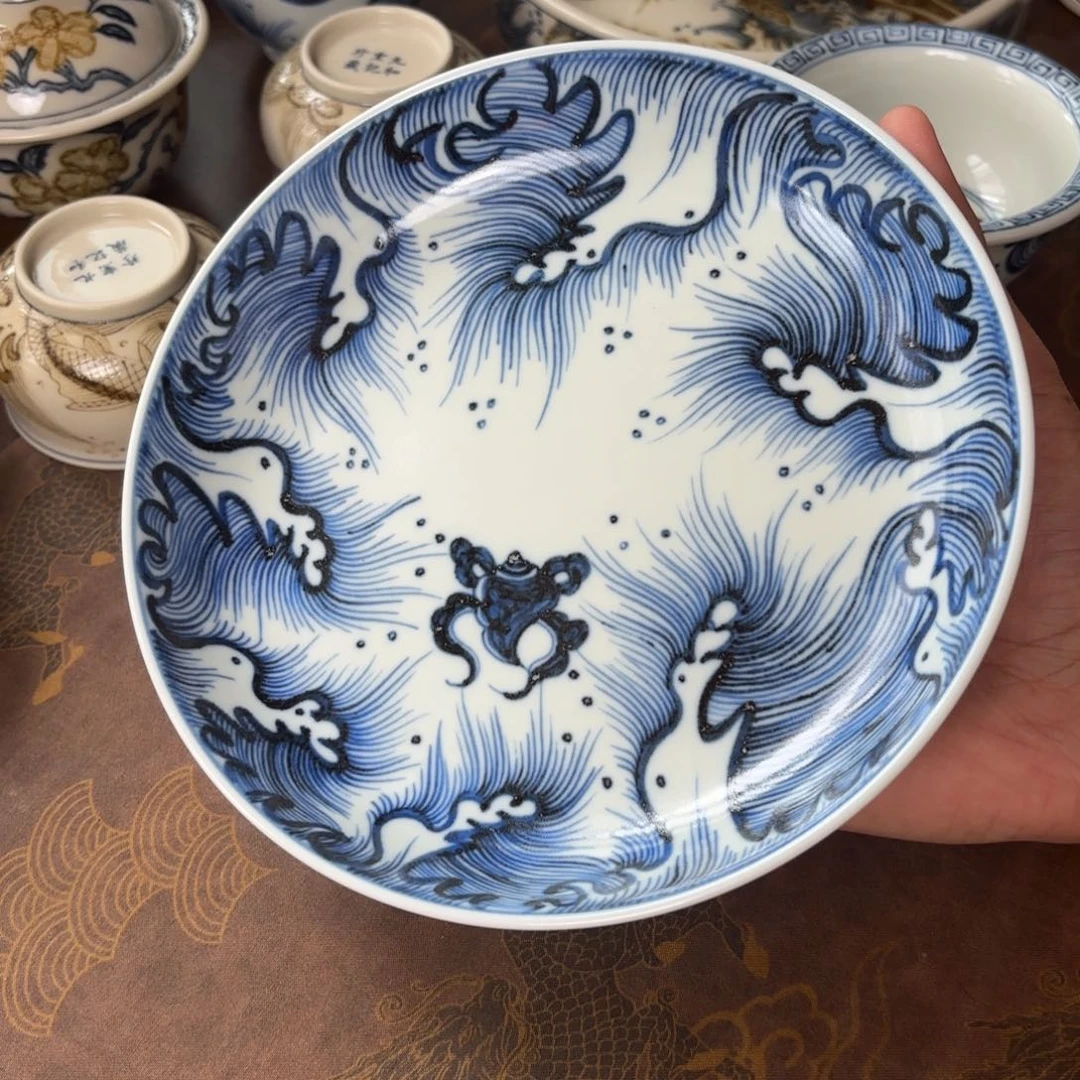 摆件景德镇手绘茶器