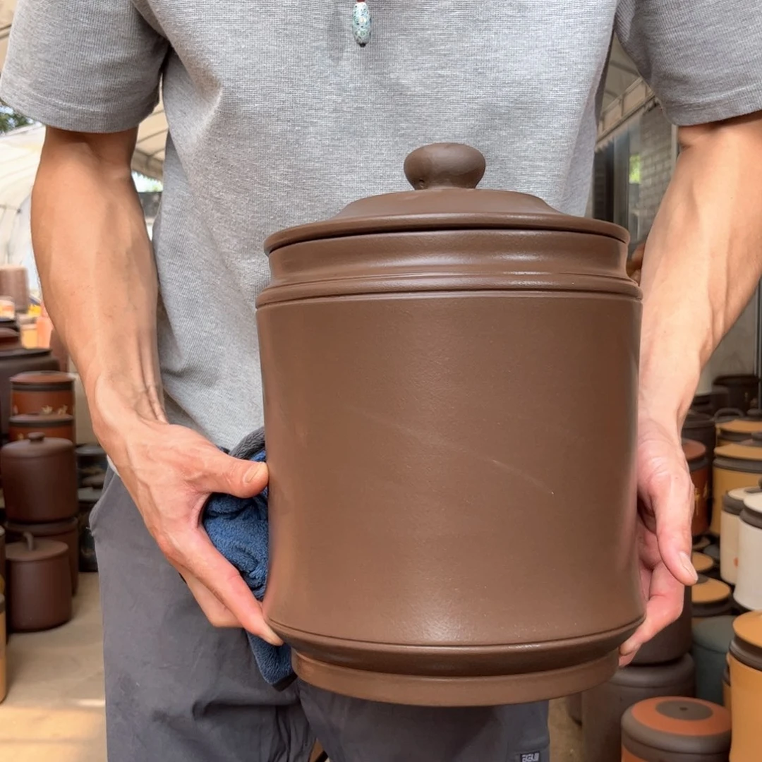 紫砂茶叶罐8 饼茶叶罐