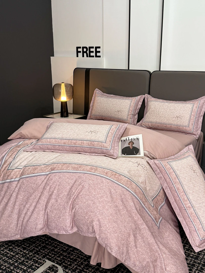 100%纯棉-【新款上线】四季款柔软亲肤斜纹长绒棉数码印花四件套