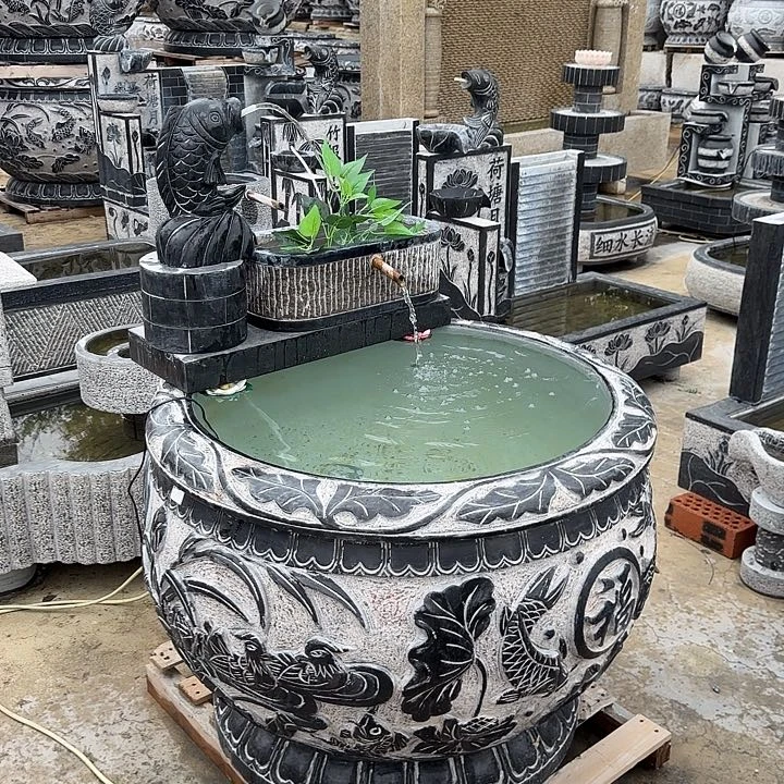 石材听****?青石流水们嗨