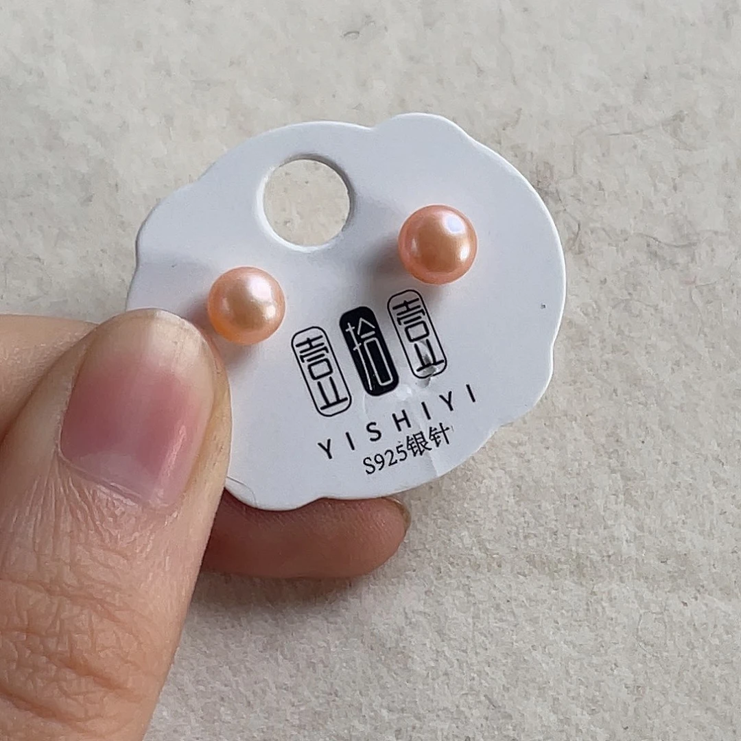 未镶嵌淡水珍珠耳饰