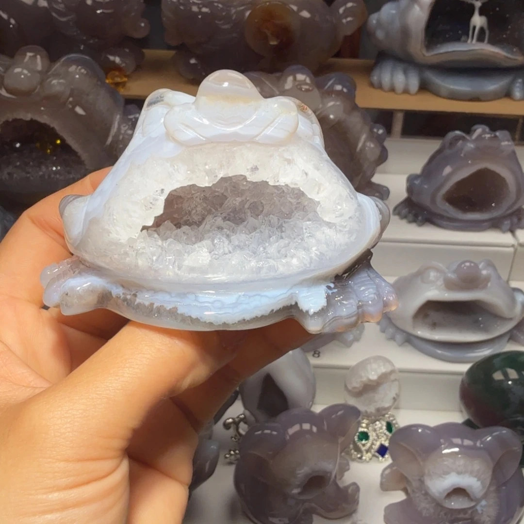 玛瑙/玉髓未镶嵌摆件