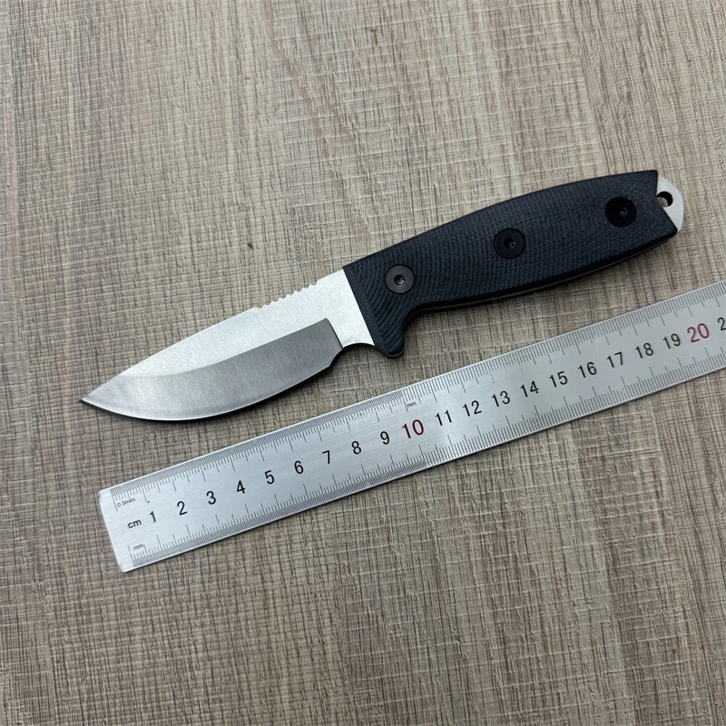 户外露营高硬度多功能小直刀野外探险生存必备刀具