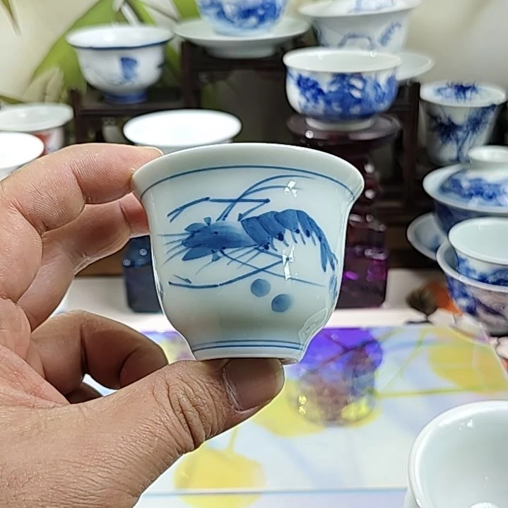 景德镇手工手绘陶瓷杯子
