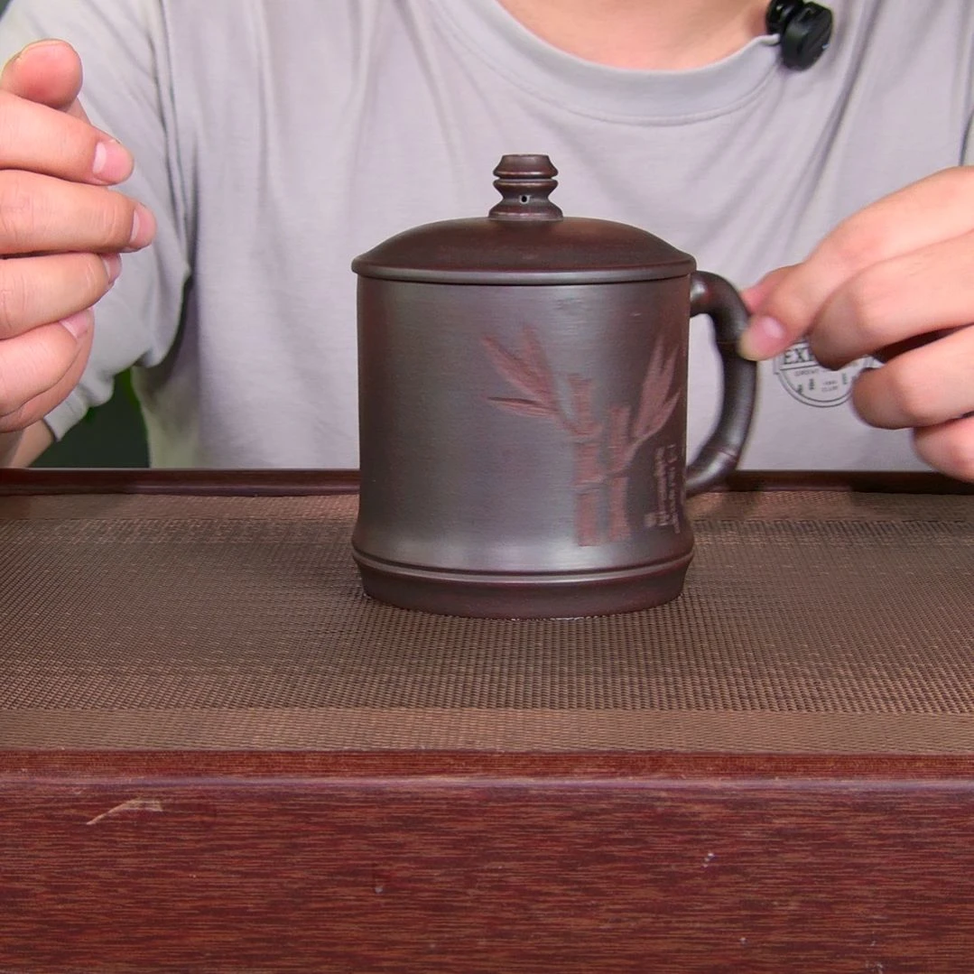 茶杯紫砂高货放漏