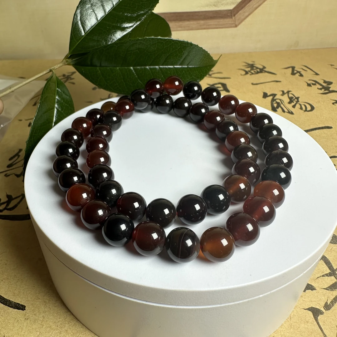 201-缠丝玛瑙妈妈链（多样性发货发一个