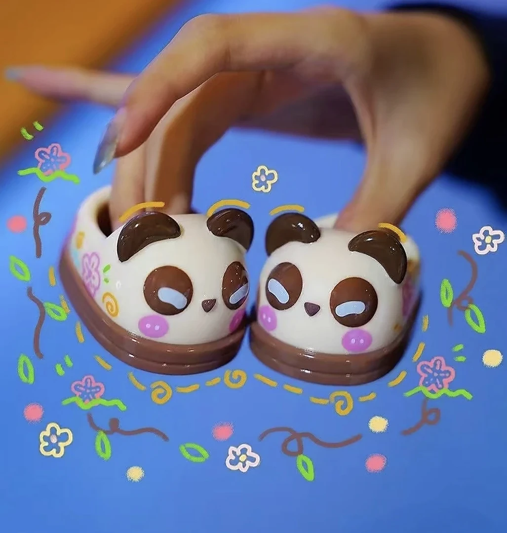 【羊羊来拆盒呀】娃三岁400%娃娃鞋可爱创意