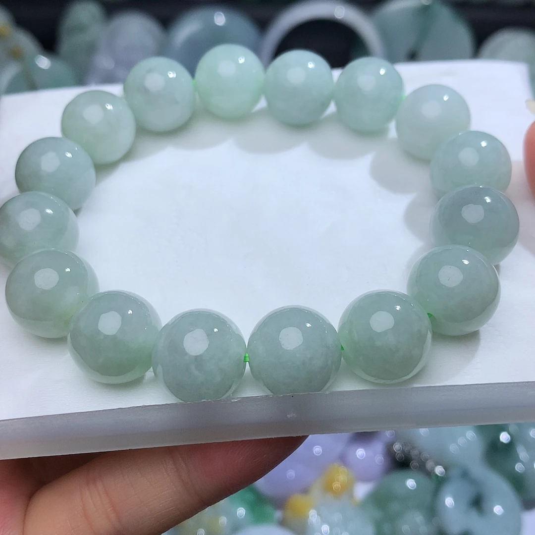 翡翠未镶嵌颈饰869