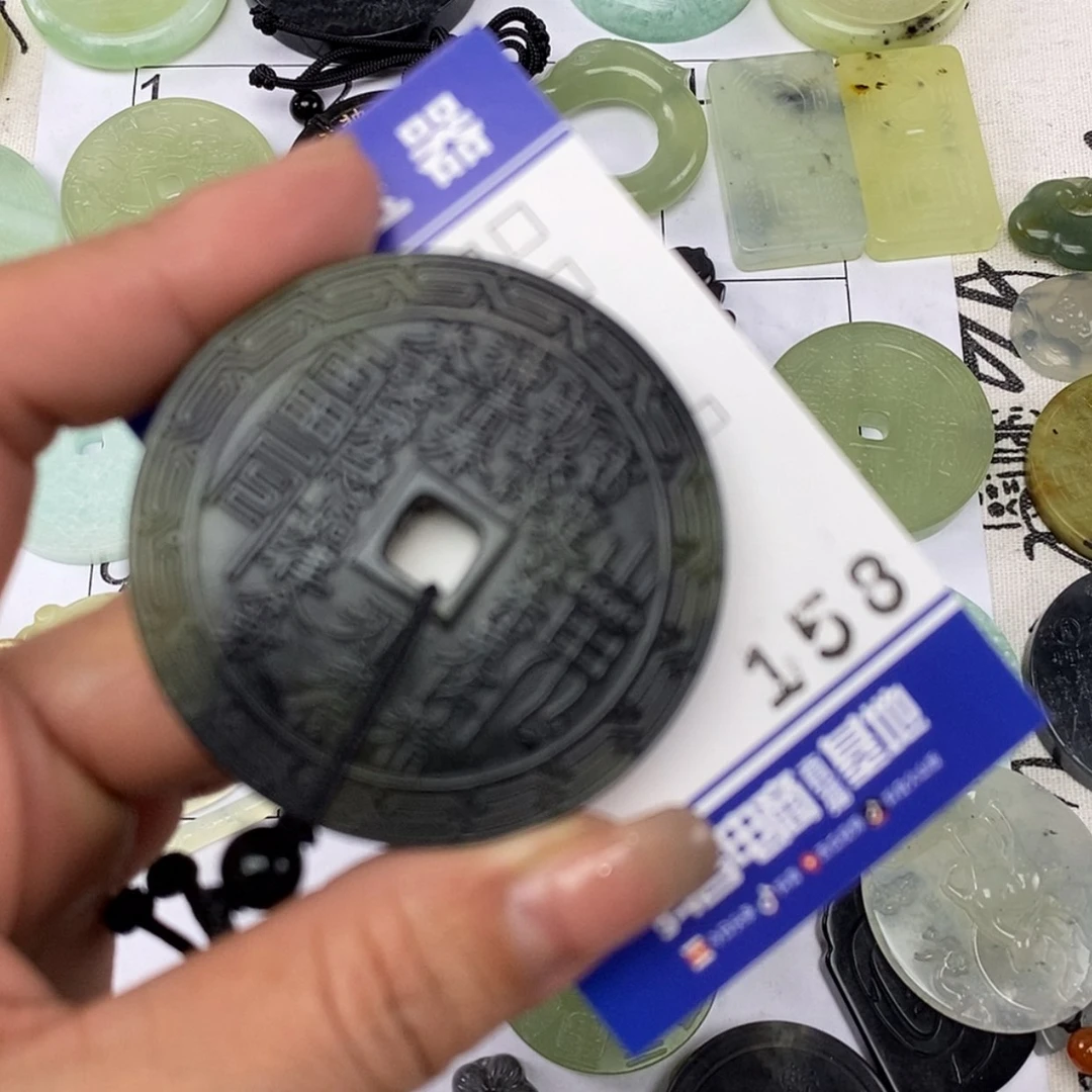 【闪购商品】岫玉颈饰未镶嵌挂件