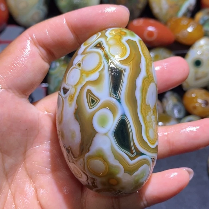 玛瑙/玉髓玛瑙吊坠未镶嵌