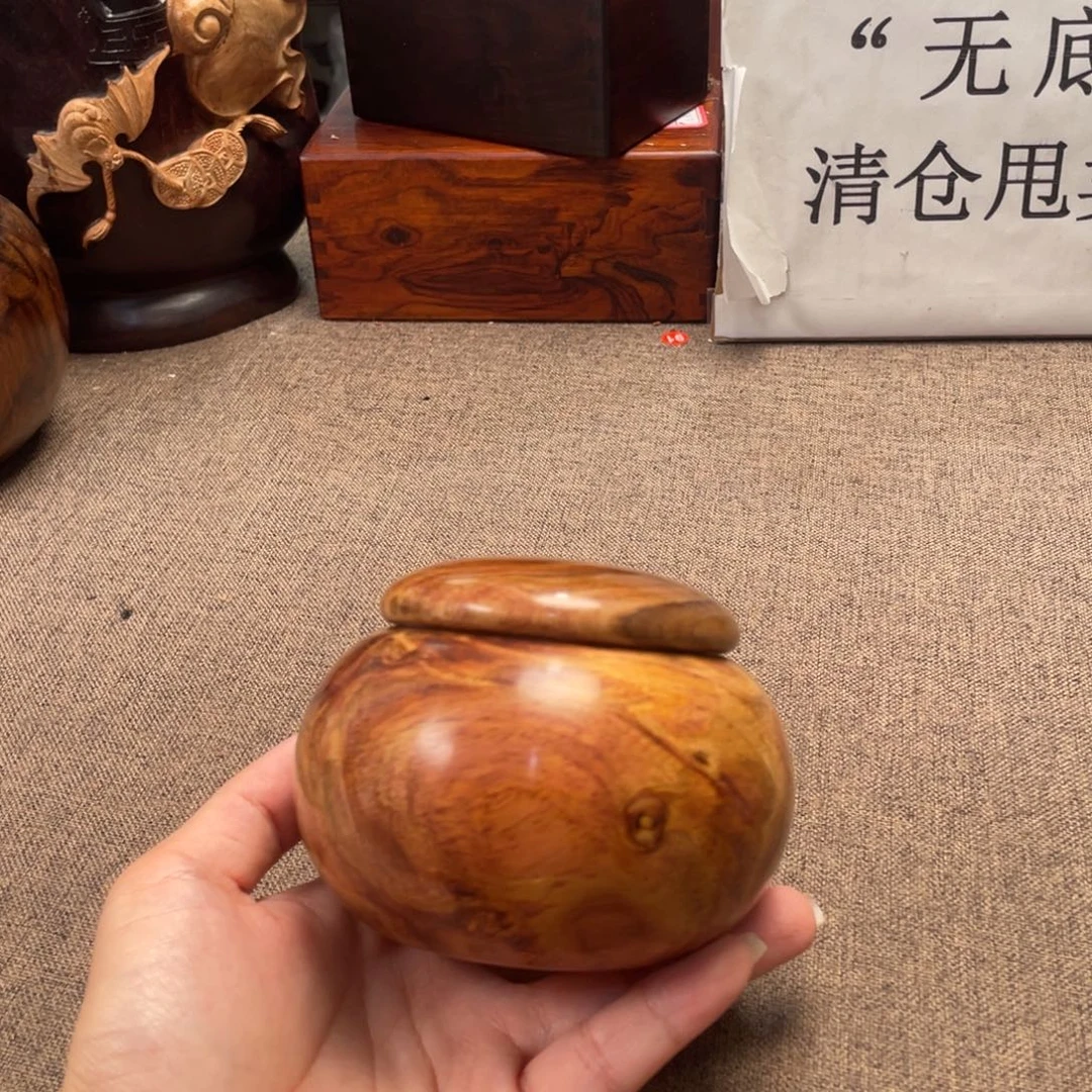 黄花梨/降香黄檀新料罐子
