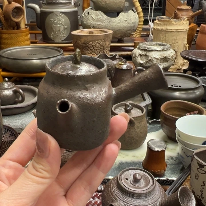 陶壶南蛮侧把茶器