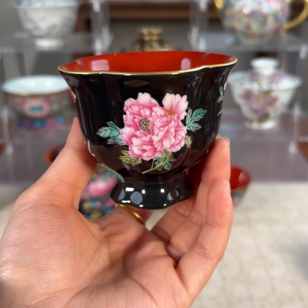 纯手工手绘 高端茶器