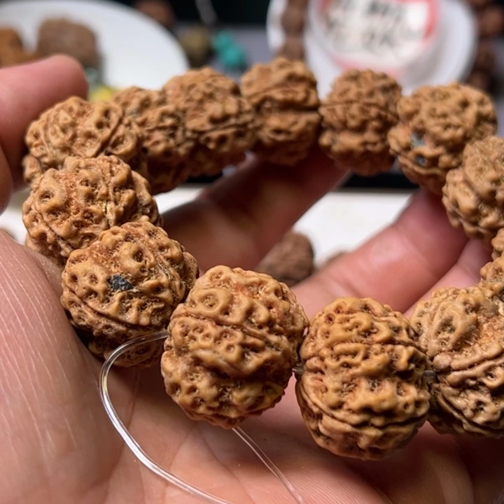 金刚菩提手串23➕梅花双龙蜂窝