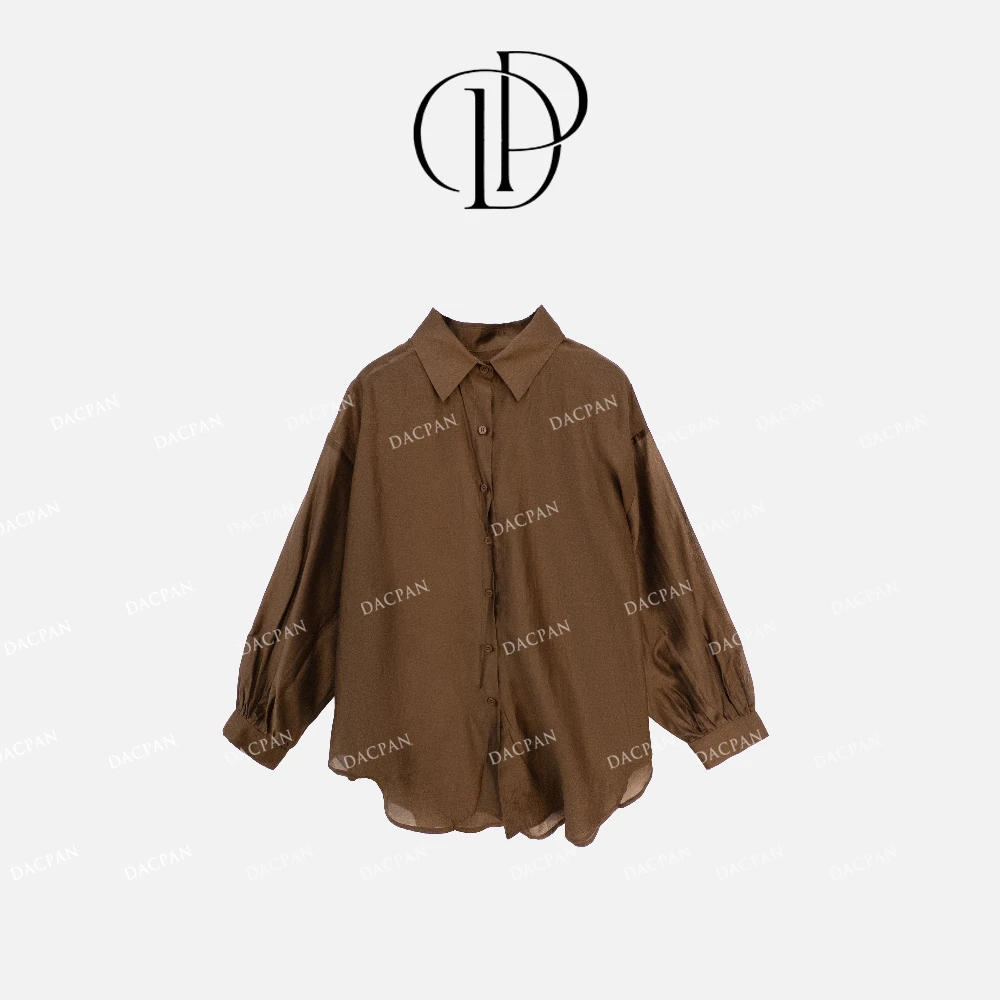DACPAN-“爱意随风”轻氧感天-丝防晒衬衫 2025/盼·PP 1212