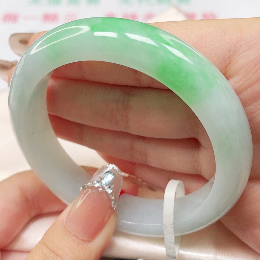 未镶嵌手镯翡翠圈口555657