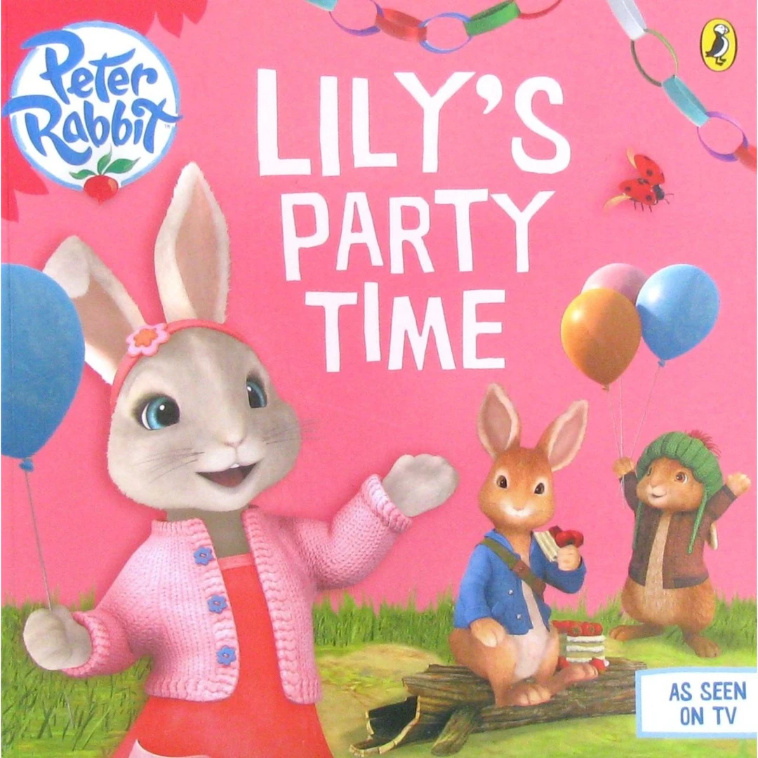 英语原版书彼得兔系列LilysPartyTime绘本亲子共读