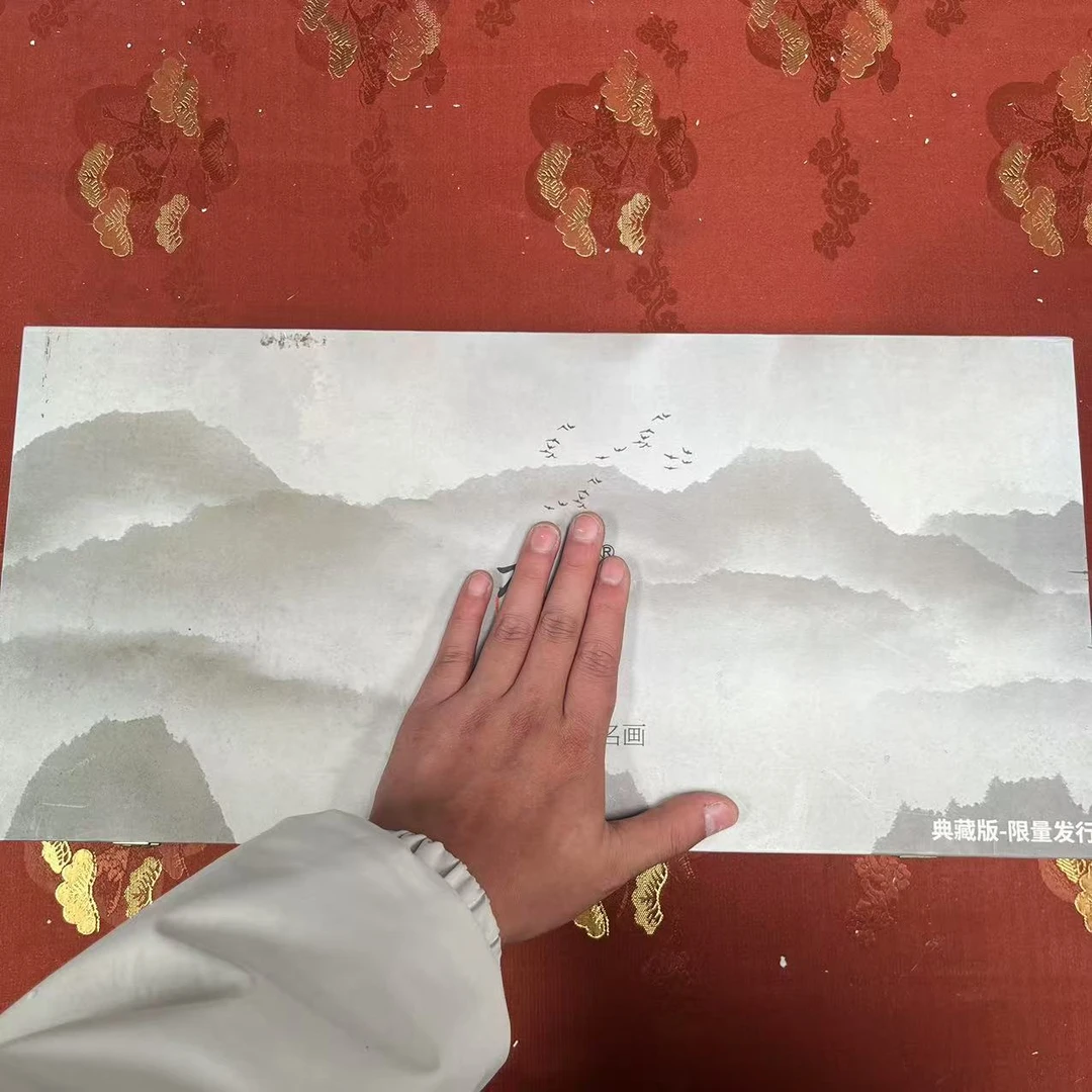 【闪购商品】瓷开万物羊脂玉瓷浮雕千里江山素烧套装带壶款带盖碗款