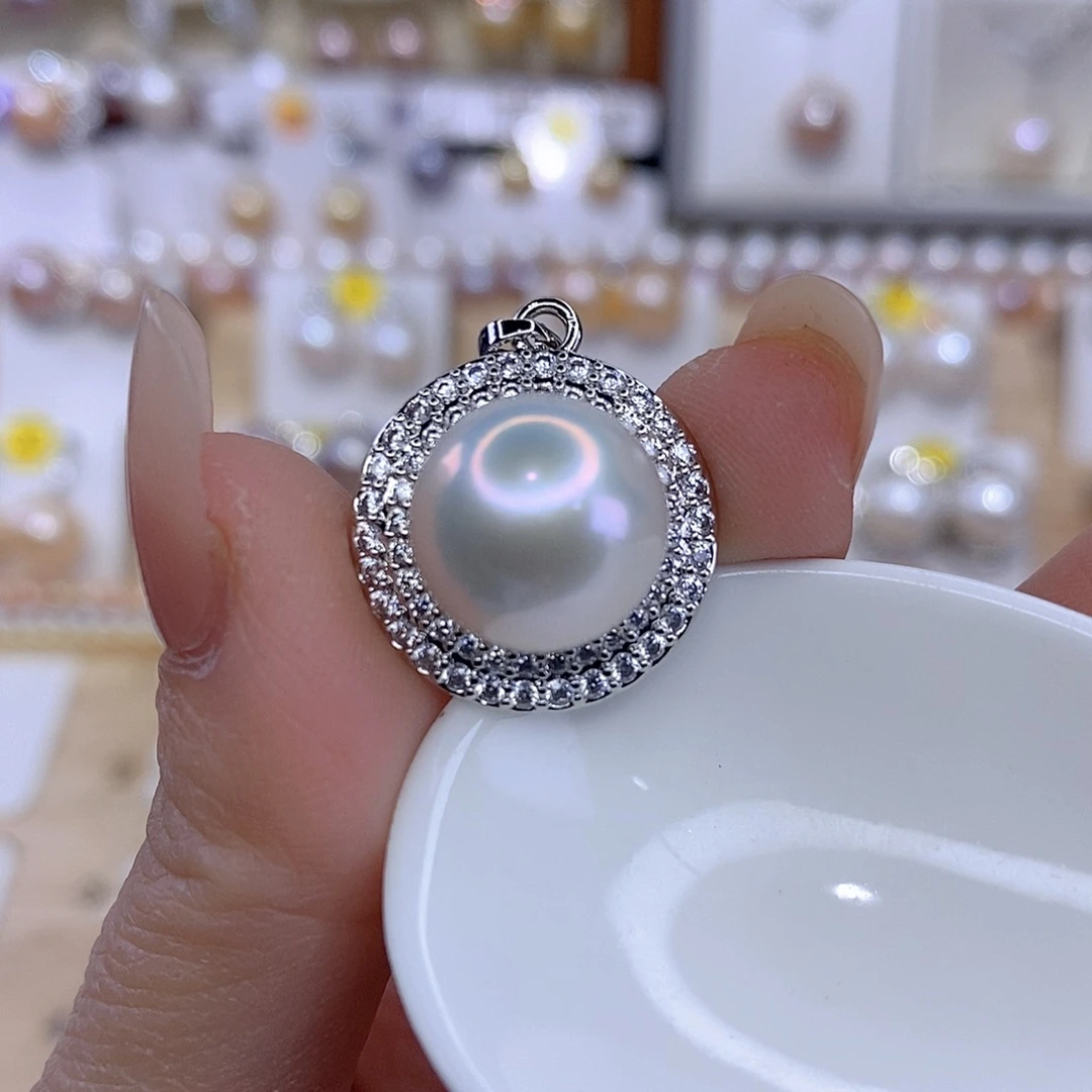 淡水珍珠合金颈饰