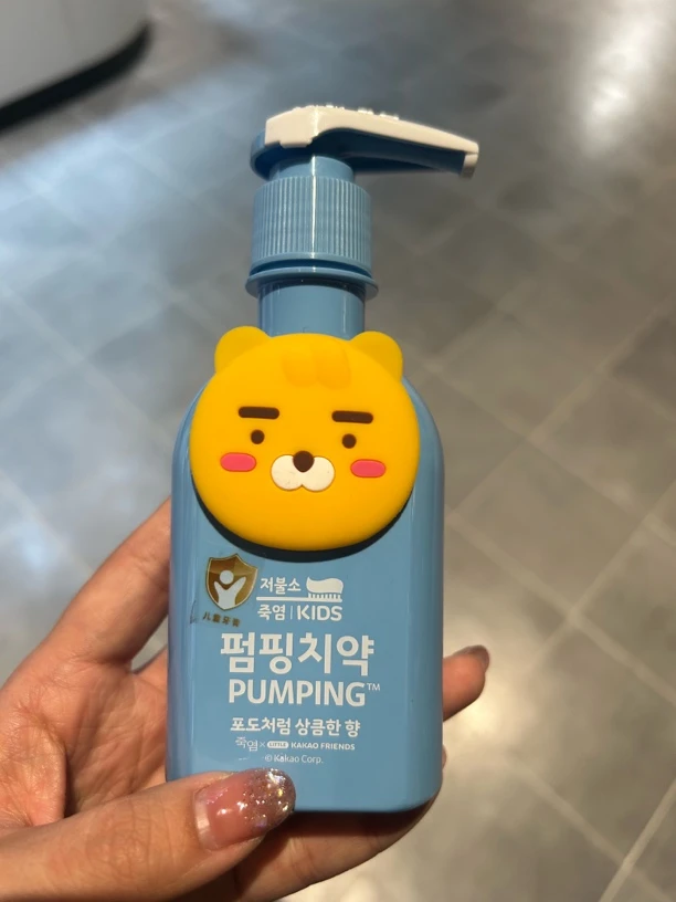 许昌超市代竹盐萌趣儿童派缤牙膏草莓味/葡萄味