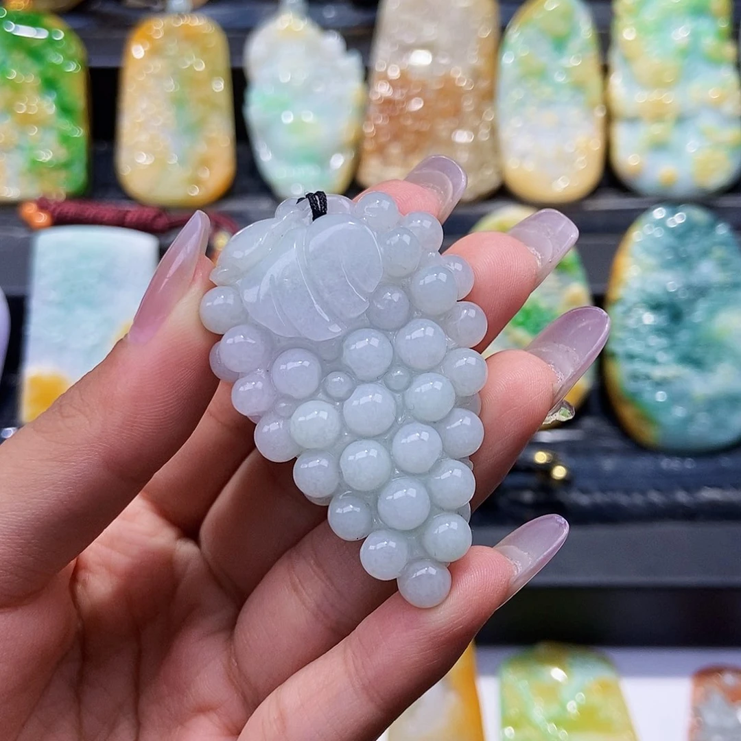 定制翡翠未镶嵌天然翡翠A货
