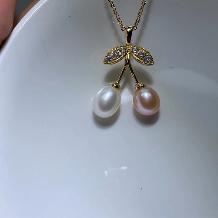 项链未镶嵌淡水珍珠