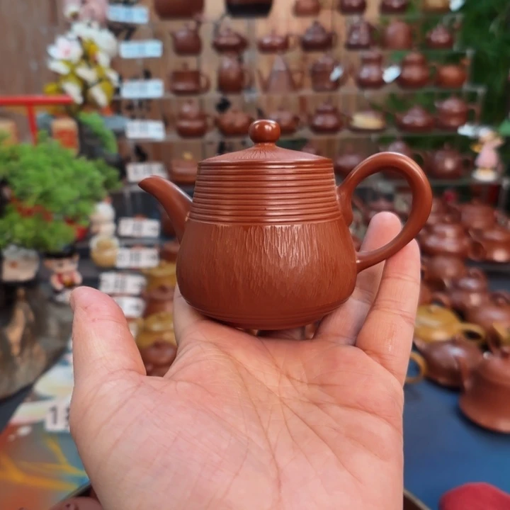 用***4茶壶紫砂朱泥茶壶微瑕130c