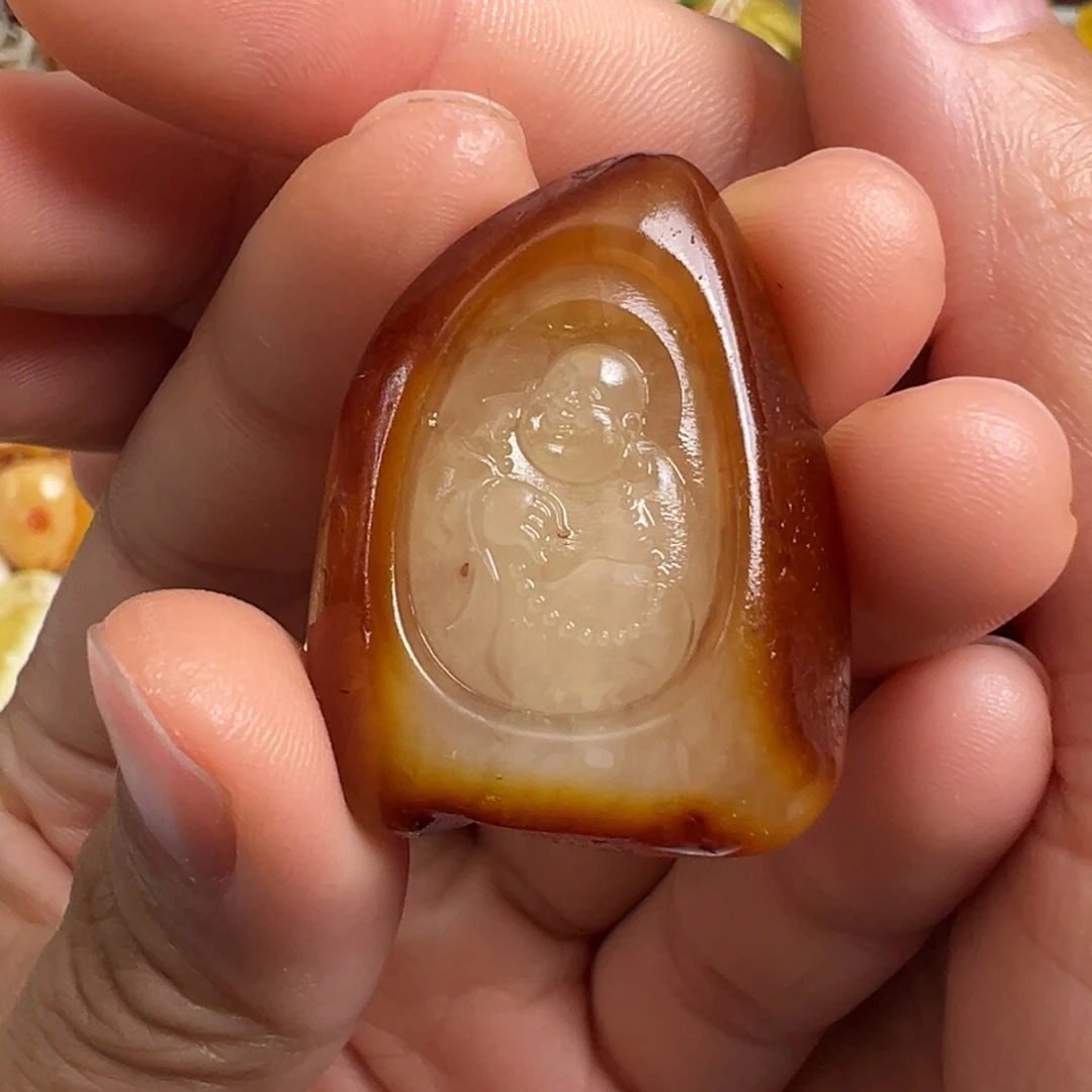 蜜蜡未镶嵌裸石微瑕