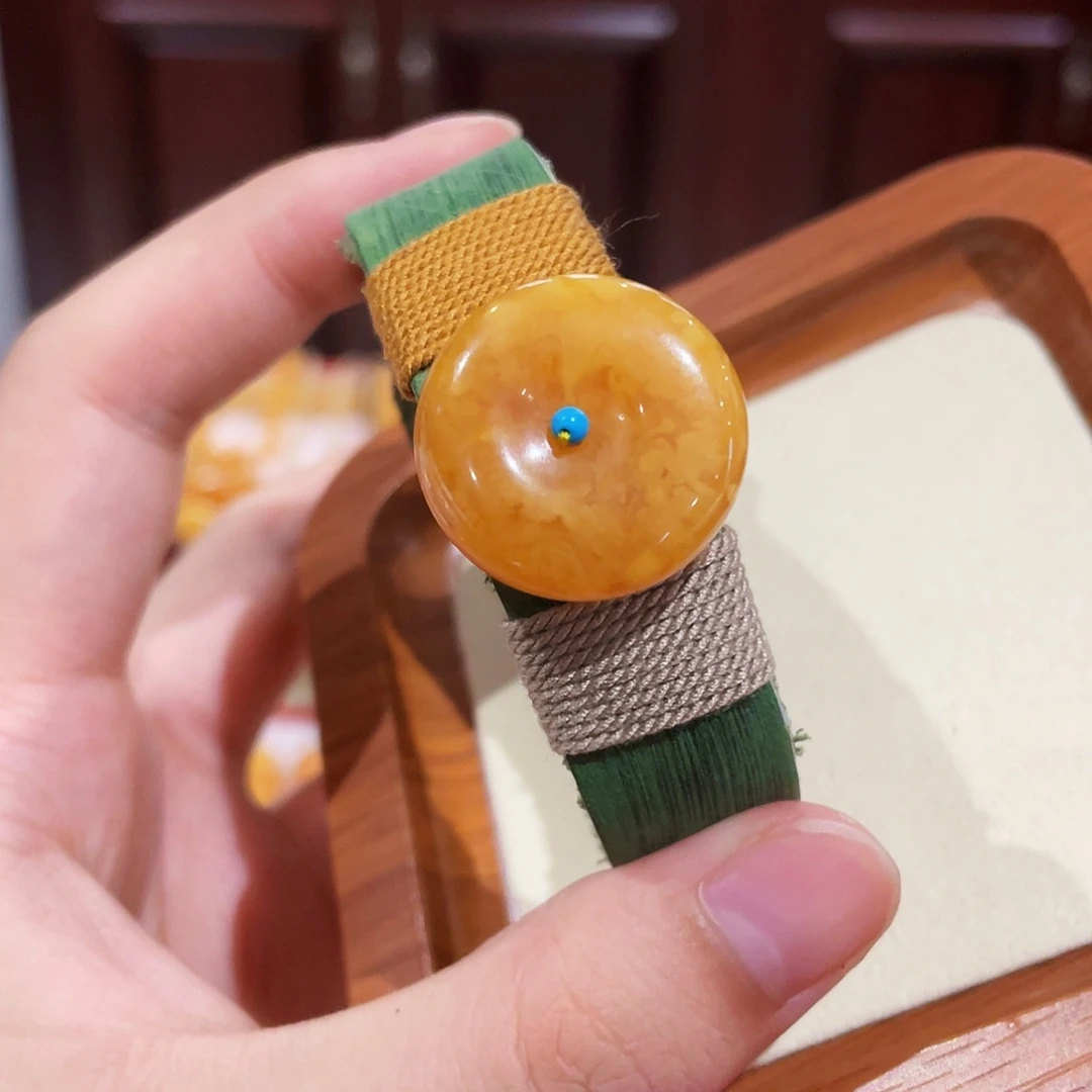 手链蜜蜡未镶嵌手串