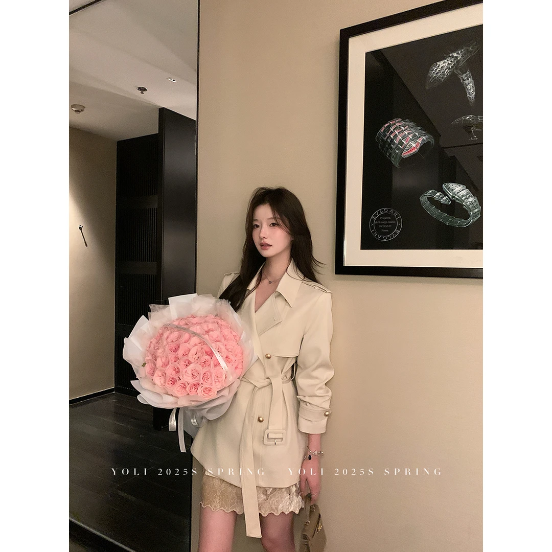 YOLI 张宥利 "旧梦廓形"风衣